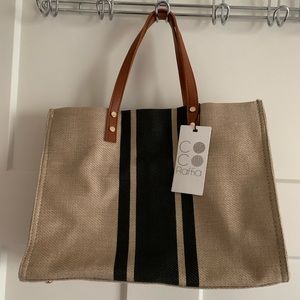 Coco Raffia Handbag